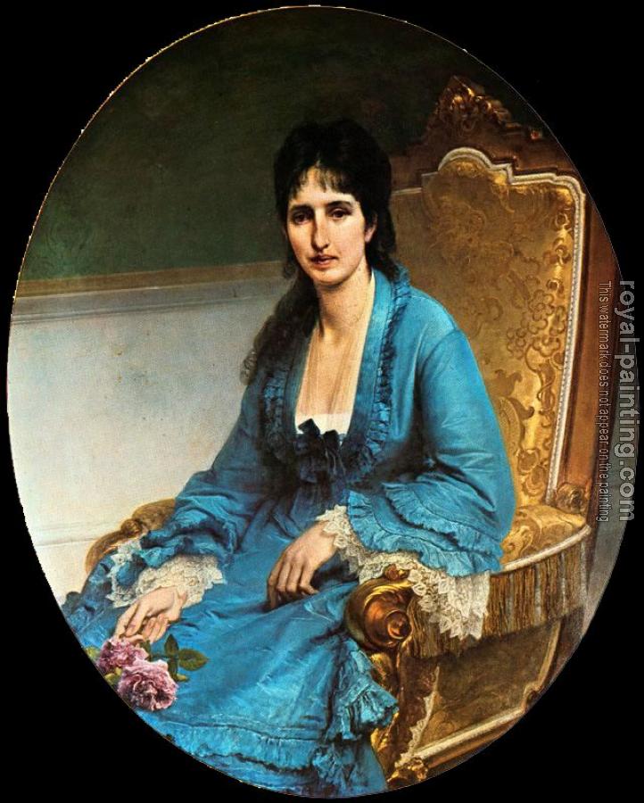 Francesco Hayez : Portrait of Antonietta Negroni Prati Morosini